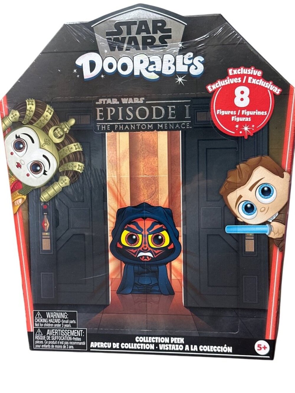 Star Wars Doorables Episode I The Phantom Menace 8 Exclusive Figurines Set